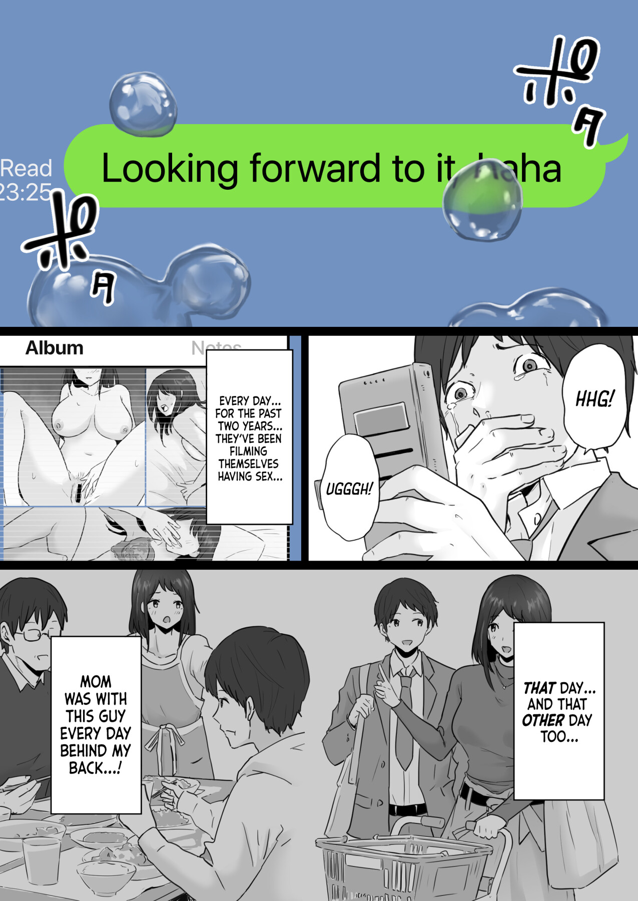 Hentai Manga Comic-Broken Family - A Story About a Mother Who Became Addicted to Sex With a Yakuza-Read-64